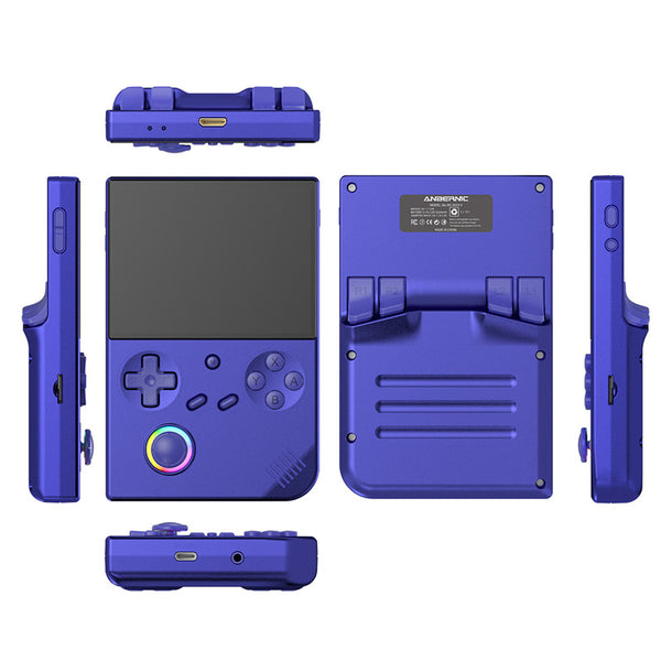 Anbernic RG40XXV Retro Handheld Gaming Console Indigo Blue