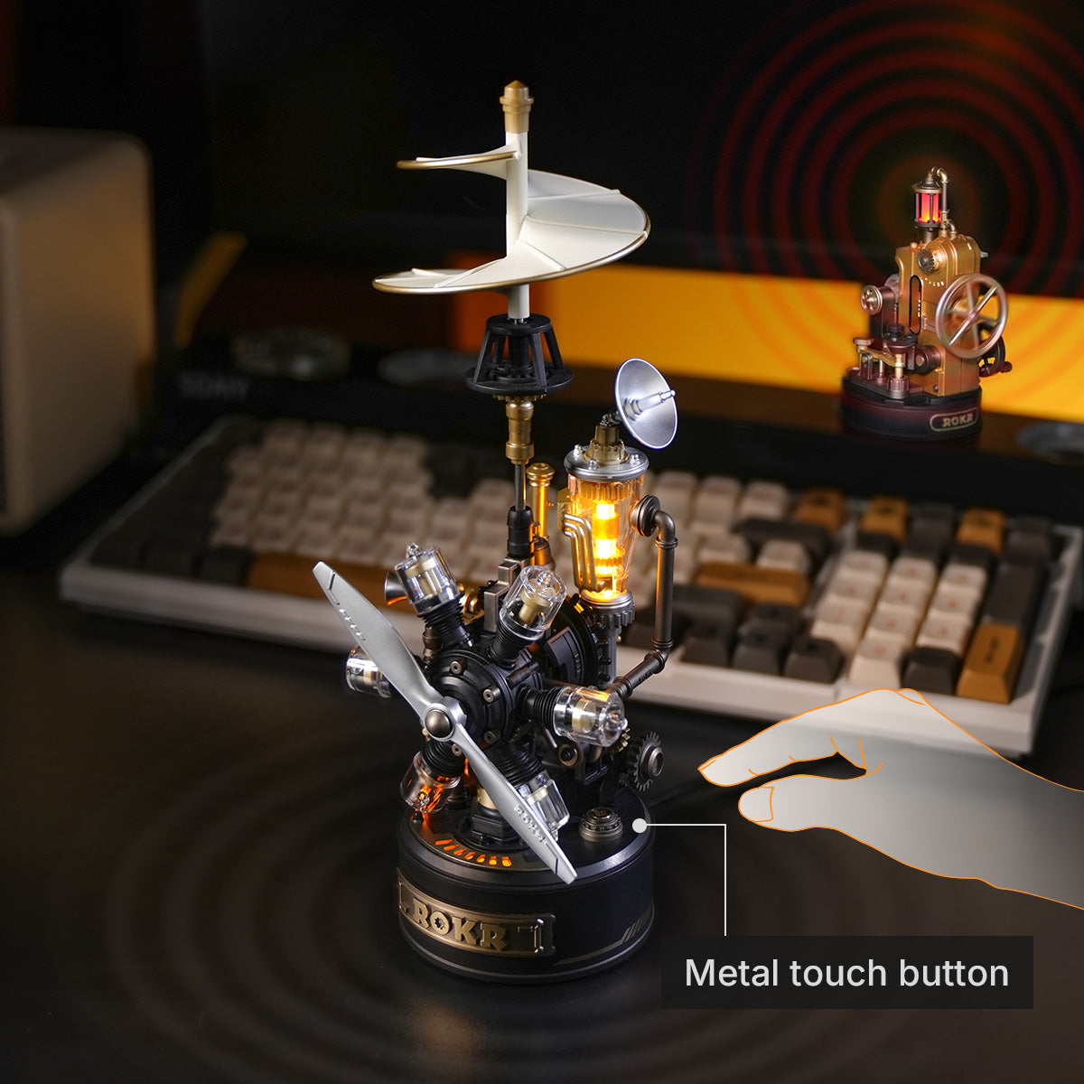 Robotime Leonardo da Vinci's Helicopter Mechanical 3D Puzzle