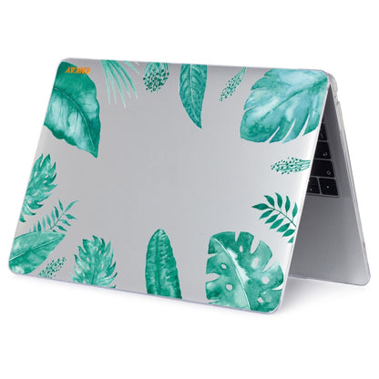Patterned Hard Case Cover for MacBook Pro 2021 16 inch A2485 Leaf