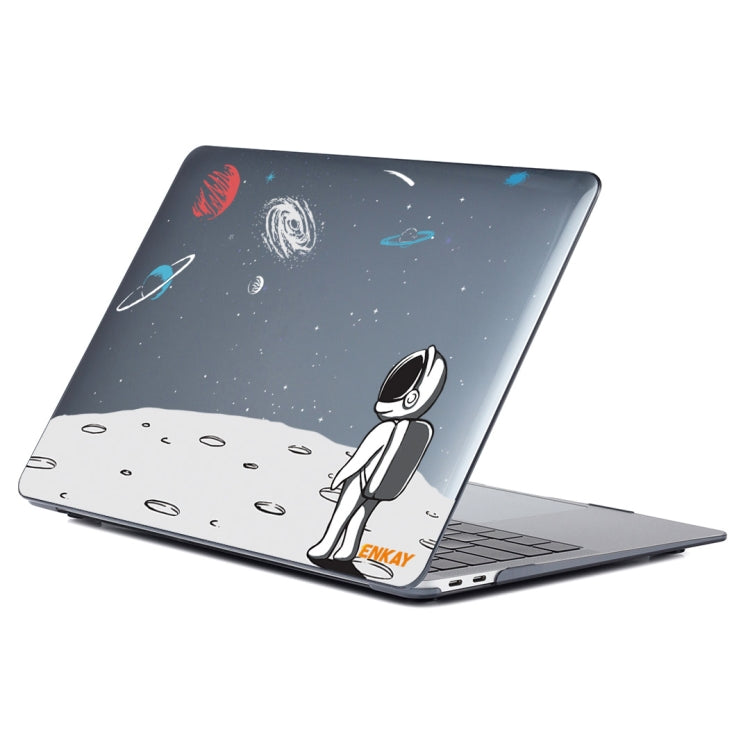 Space Themed Hard Case Cover for 2021 MacBook Pro 14 inch A2442 - Backpack Astronaut