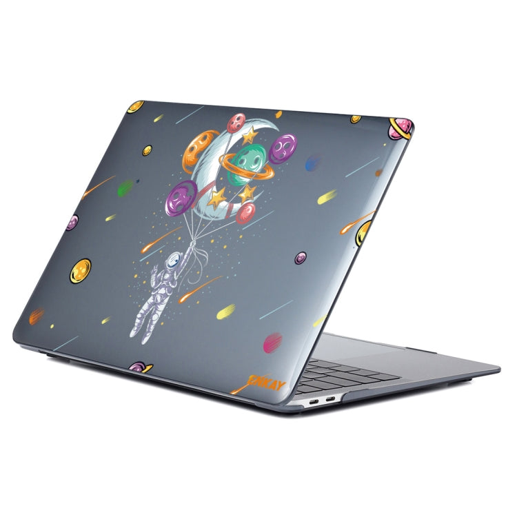 Space Themed Hard Case Cover for 2021 MacBook Pro 14 inch A2442 - Balloon Astronaut