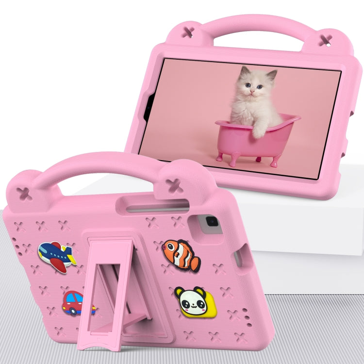 Kids Shockproof Cover With Kick Stand For Galaxy Tab A8 2019 (T290) Pink