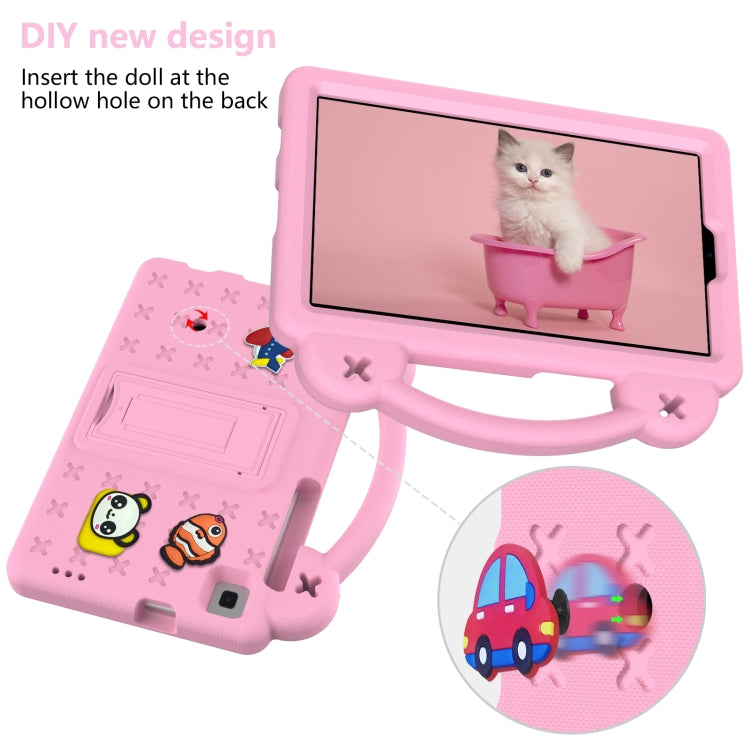 Kids Shockproof Cover With Kick Stand For Galaxy Tab A8 2019 (T290) Pink