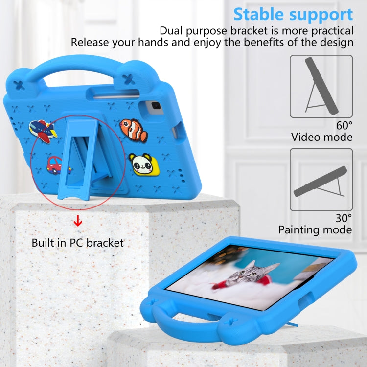Kids Shockproof Cover With Kick Stand For Galaxy Tab A8 2019 (T290) Blue