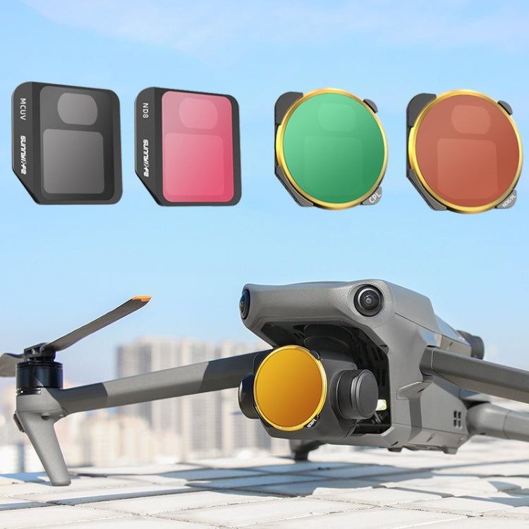 Filter Set for the DJI Mavic 3 MCUV + CP L + ND4 + ND8