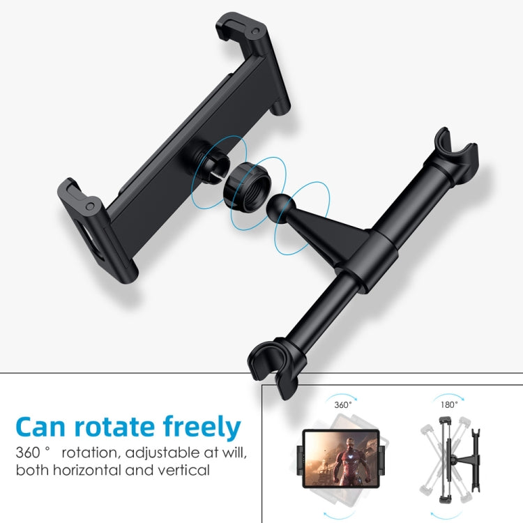 Universal Telescopic Car Back Seat Headrest Phone / Tablet Mount Holder