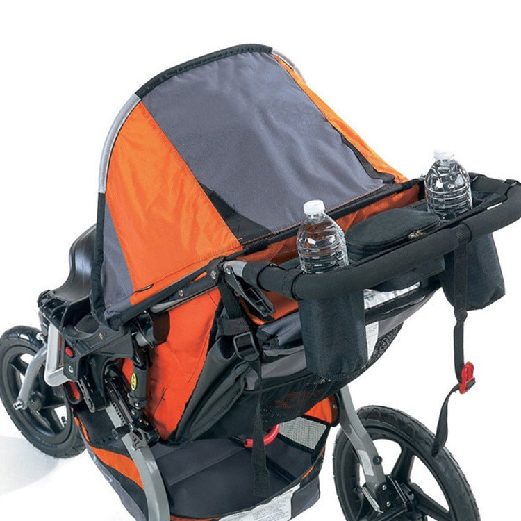 Storage Pouch With Cup Holders For Baby Pram Stroller
