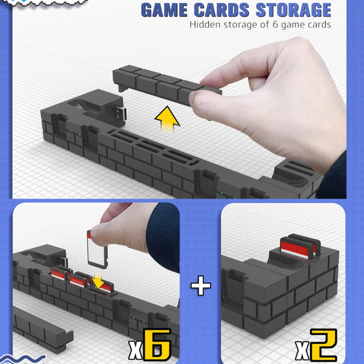 Power Bracket Game Card Storage Stand for Nintendo Switch