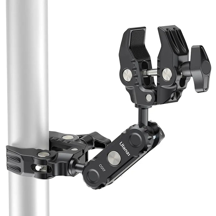 Ulanzi CO17 Super Clamp with Dual Ballhead Magic Arm For Action Cameras