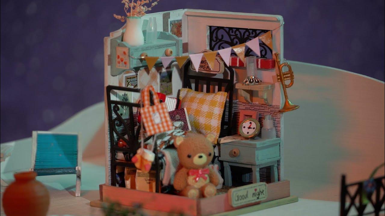 Sweet Dream Bedroom Miniature Room Kit