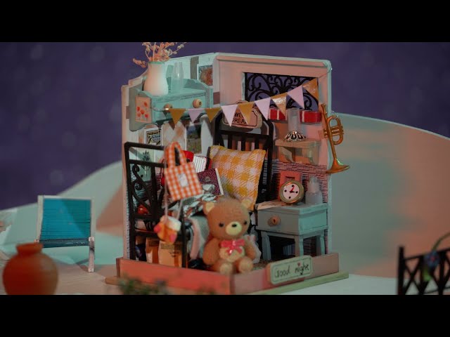 Sweet Dream Bedroom Miniature Room Kit