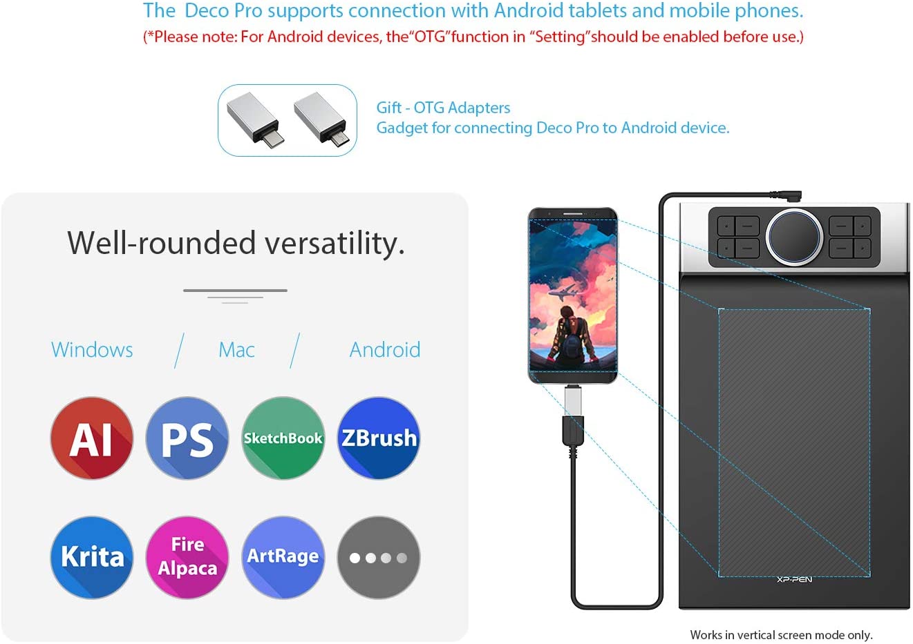 XPPen Deco Pro M Graphics Drawing Tablet - We Love Gadgets
