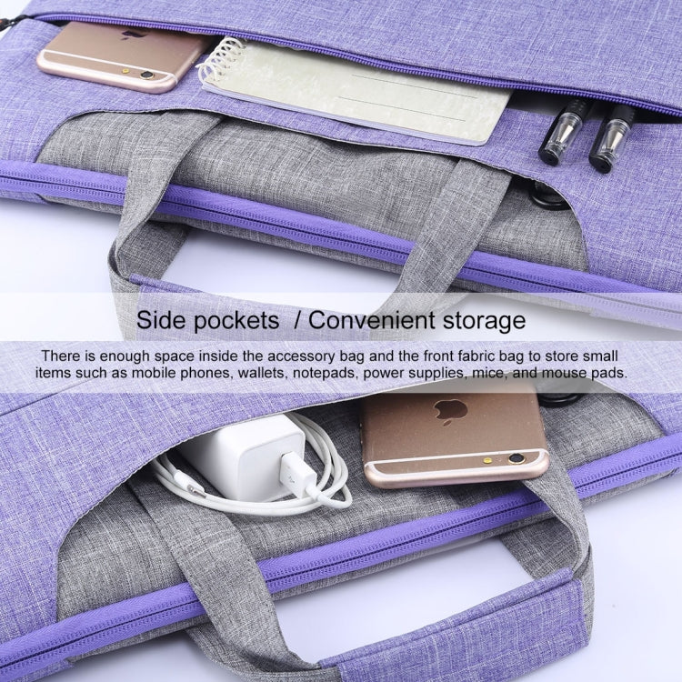 15.6 inch Laptop Sleeve Carry Bag Purple