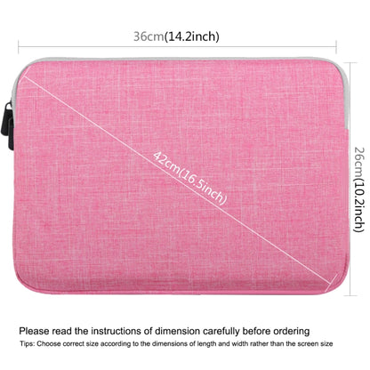 15 inch Laptop Sleeve Carry Bag Pink