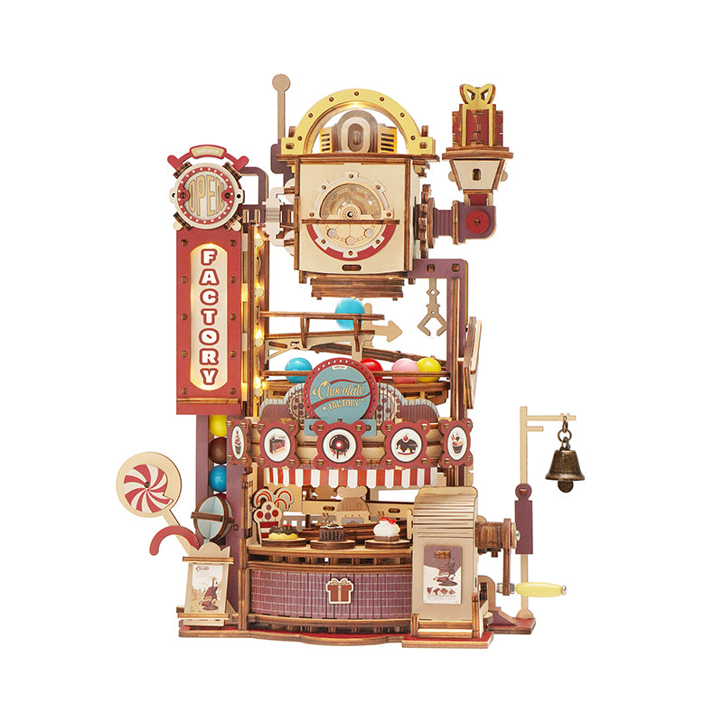 Robotime Chocolate Factory Story Wooden DIY House