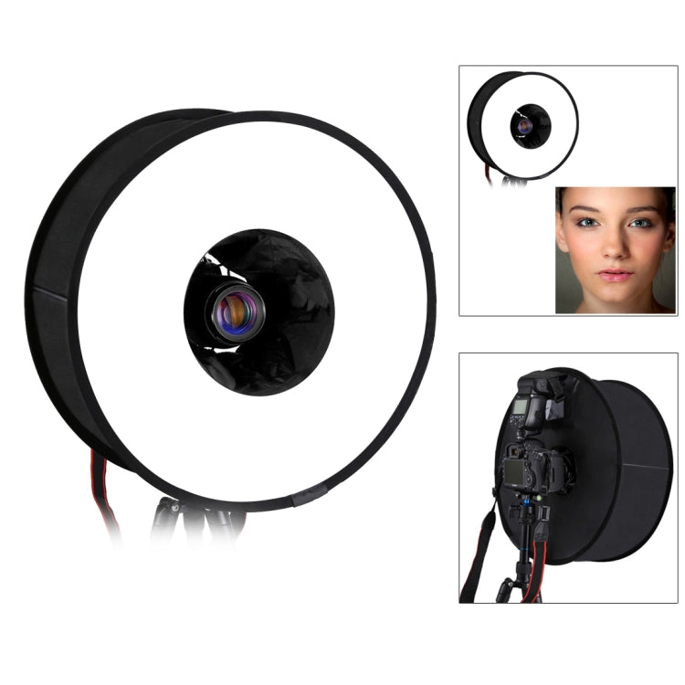 45cm Round Style Macro and Portrait Softbox Diffuser - We Love Gadgets