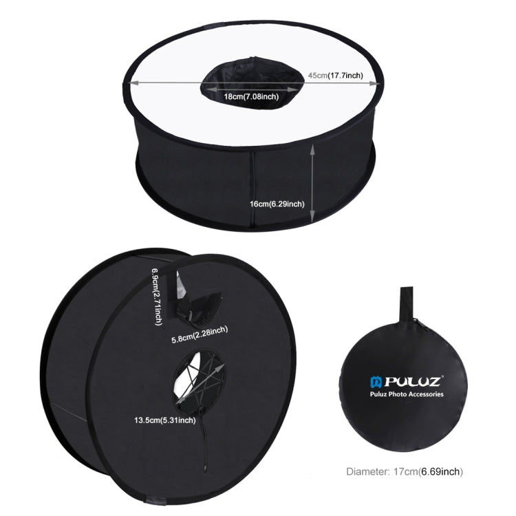 45cm Round Style Macro and Portrait Softbox Diffuser - We Love Gadgets