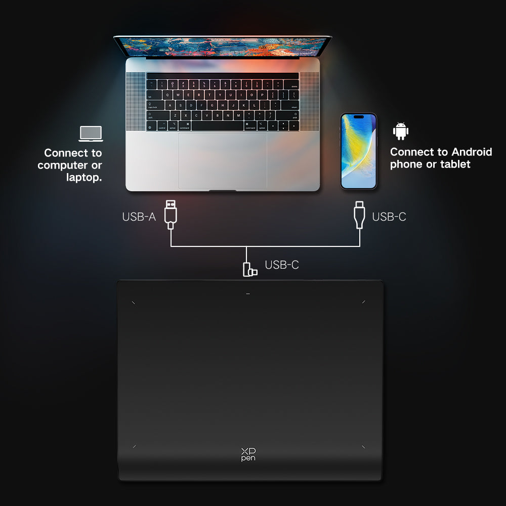 XPPen Deco Pro LW (Gen2) Graphics Drawing Tablet With K05
