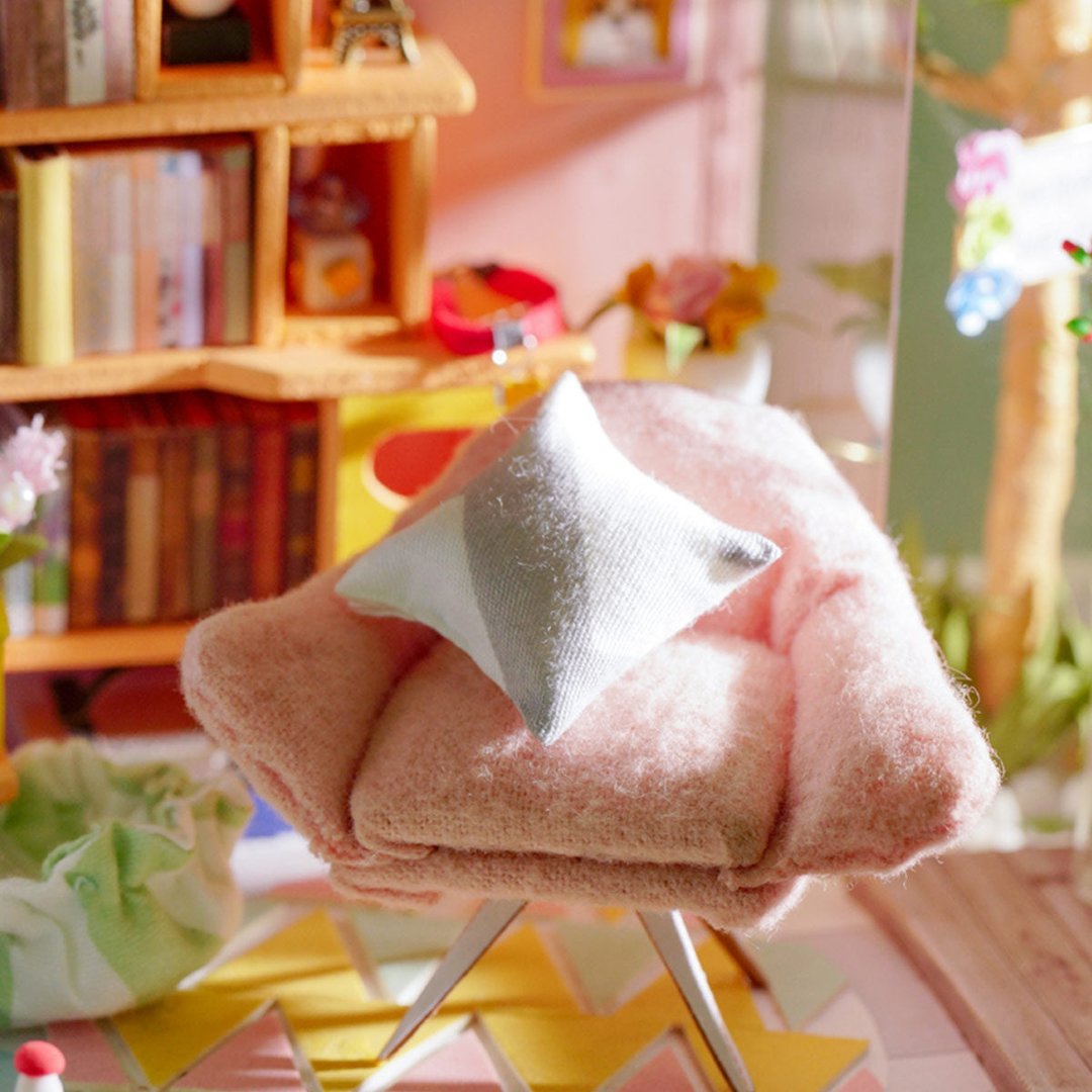 Robotime Dora's Loft DIY Miniature Dollhouse Kit