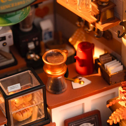 Flavory Café DIY Miniature House Kit