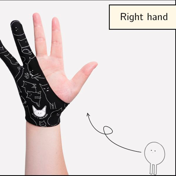 Universal Artist DailyPurr Edition Lycra Glove For Graphics Drawing Tablets