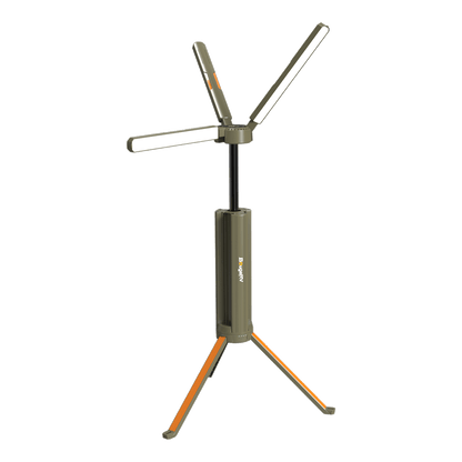 BougeRV 3000LM Portable Telescopic Outdoor Camping Rechargeable LED Light