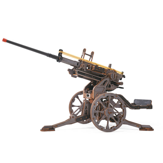 Robotime Anti-Aircraft Gun Wooden DIY 3D Puzzle