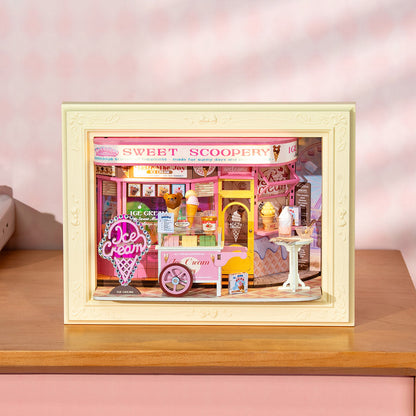 Robotime Sweet Scoopery Ice Cream 3D Wooden Puzzle