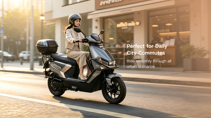 REVOO A06 Electric Scooter - 350W Motor, 60km Range
