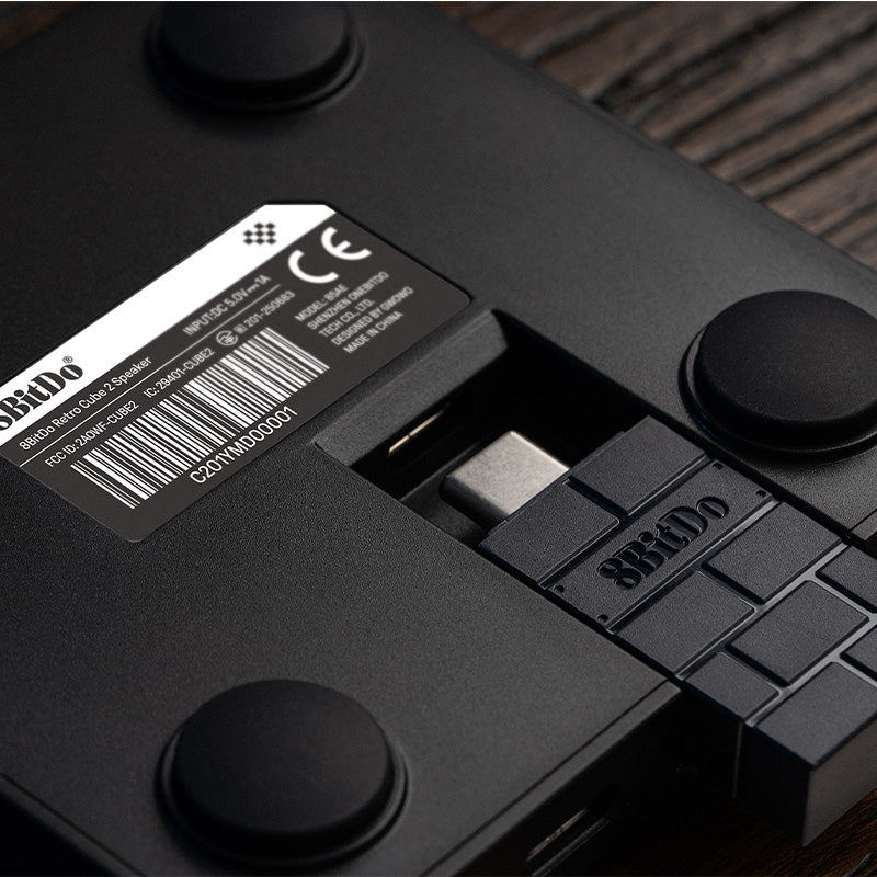 8BitDo N Edition Retro Cube 2 Wired & Wireless Bluetooth Speaker