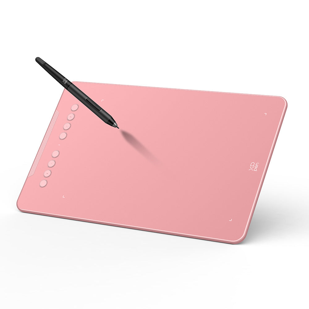 XPPen Deco01 V3 Graphics Drawing Tablet With Stylus Pink