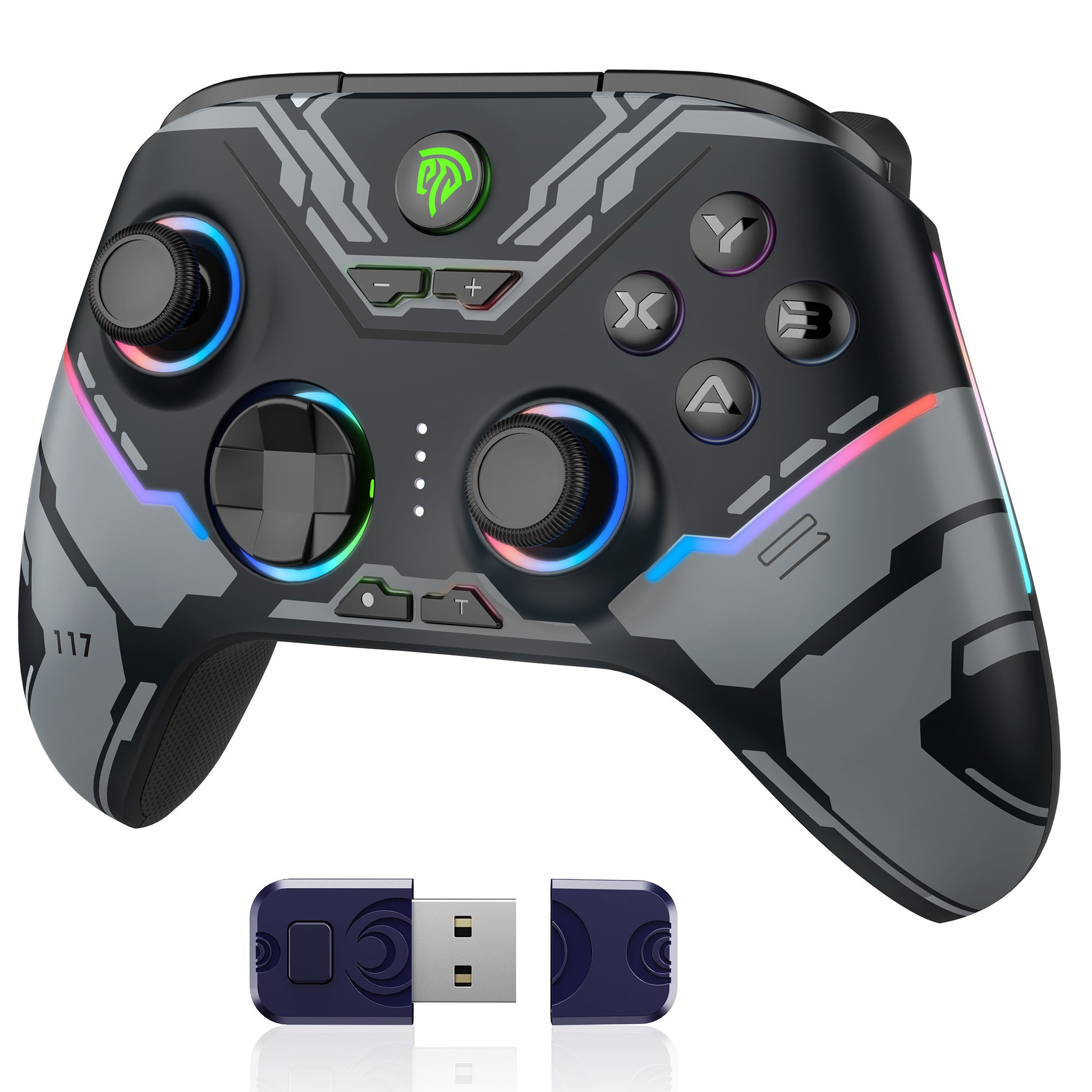 EasySMX X15 RGB Controller – Hall Effect Joystick & Trigger for Windows / Steam / Switch Starfield