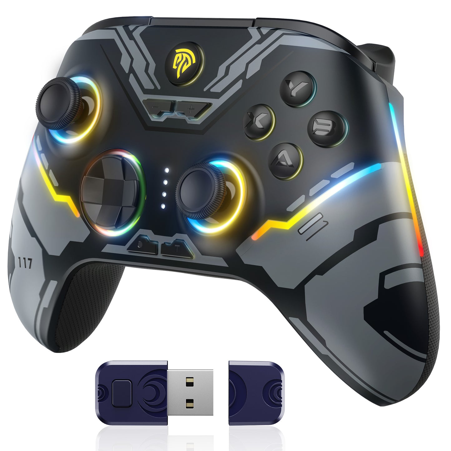 EasySMX X15 RGB Controller – Hall Effect Joystick & Trigger for Windows / Steam / Switch Starfield