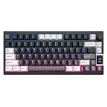 YUNZII AL80 QMK/VIA Aluminum LCD Wireless Mechanical Gaming Keyboard