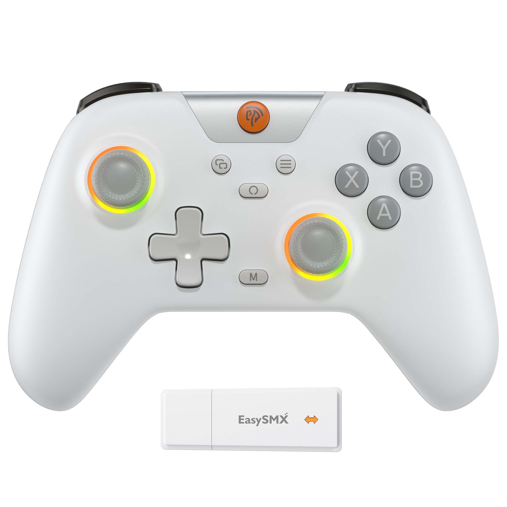 EasySMX X05 Hall Effect Gaming Controller For PC / Steam / Nintendo Switch Grey