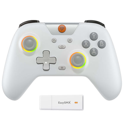 EasySMX X05 Hall Effect Gaming Controller For PC / Steam / Nintendo Switch Grey