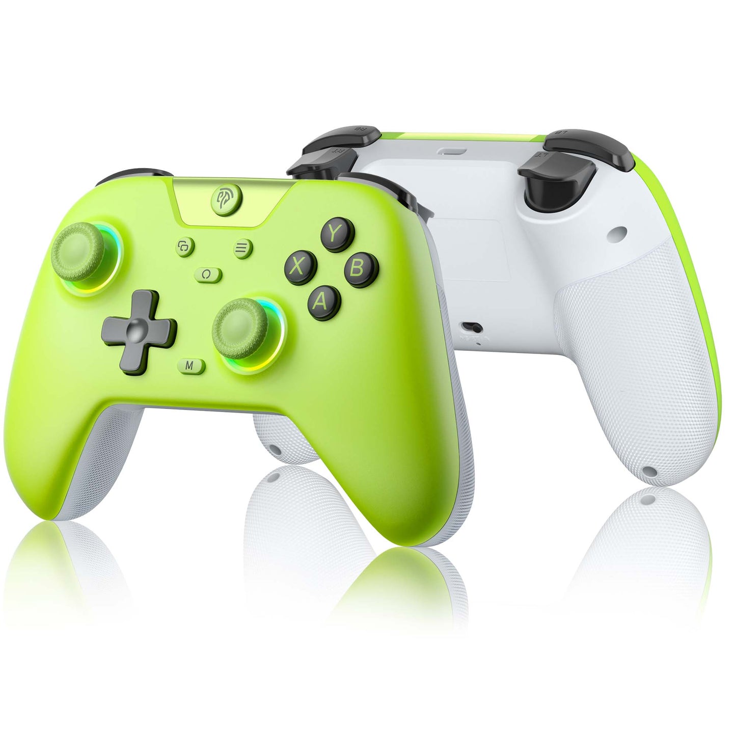 EasySMX X05 Hall Effect Gaming Controller For PC / Steam / Nintendo Switch Green