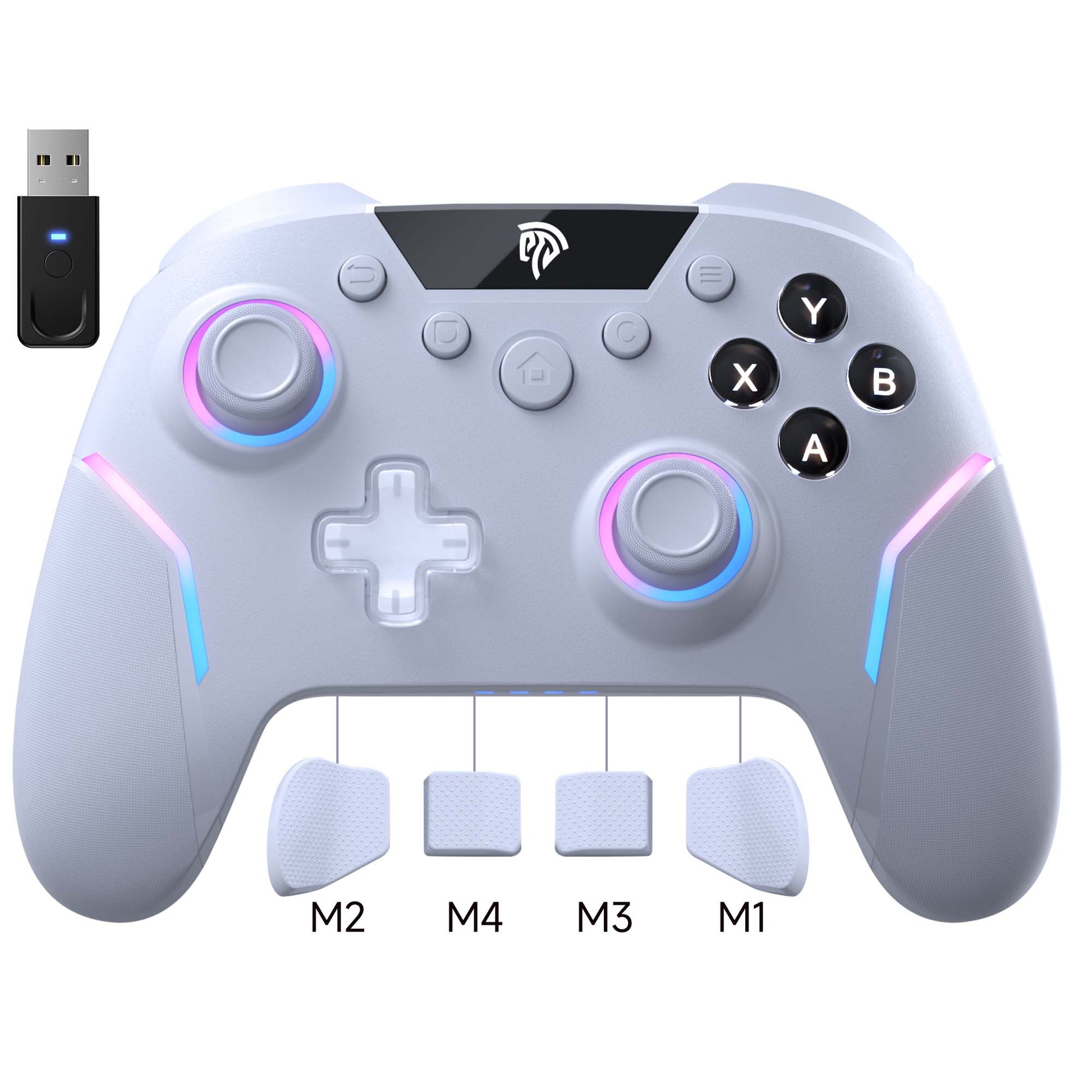 EasySMX X20 Hall Effect Gaming Controller For PC / Steam / Nintendo Switch