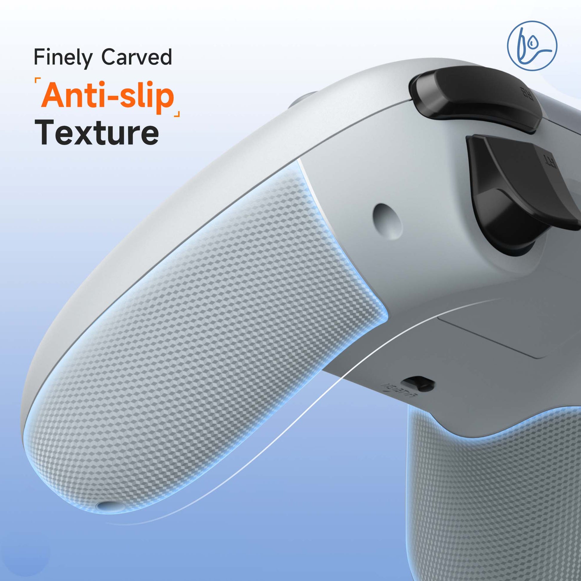 EasySMX X05 Hall Effect Gaming Controller For PC / Steam / Nintendo Switch Grey