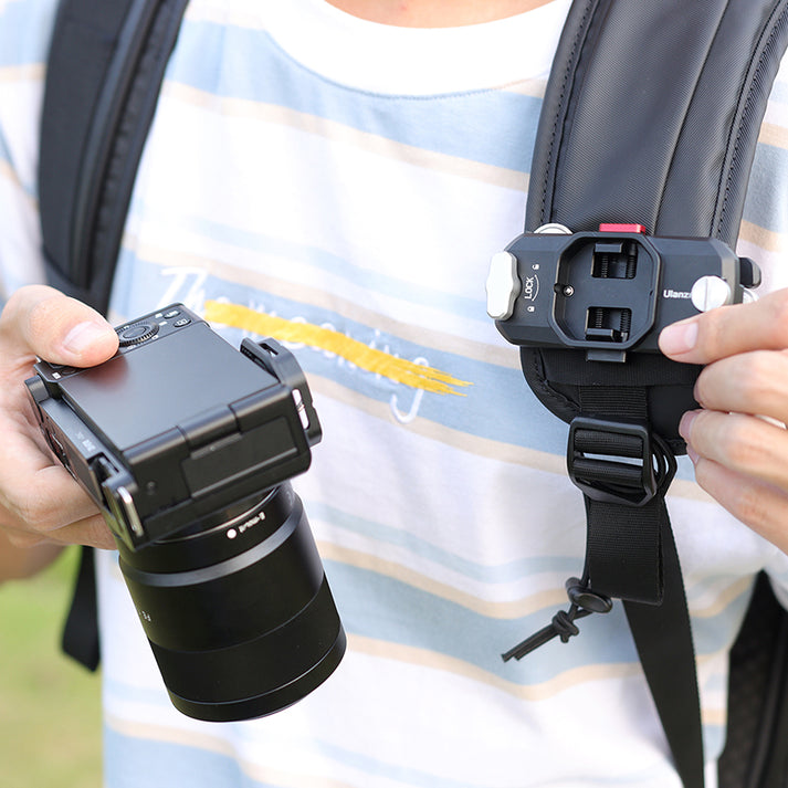 Ulanzi Claw Clip Shoulder Strap Quick Release Mount