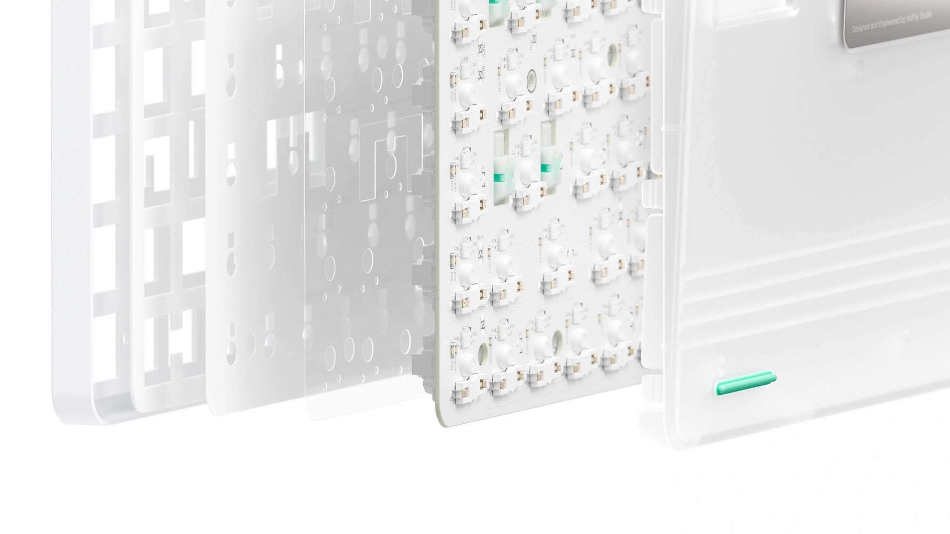 Nuphy Air75 V2 Low-Profile Cowberry Switches Mechanical Keyboard