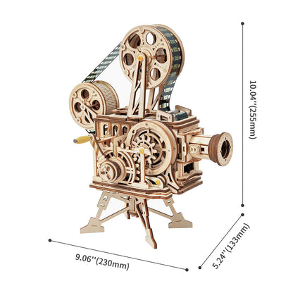 Robotime Vitascope Movie Projector 3D DIY Wooden Puzzle