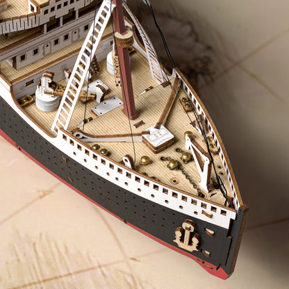 Robotime 1912 Eternal Atlantic Voyager 3D DIY Wooden Puzzle
