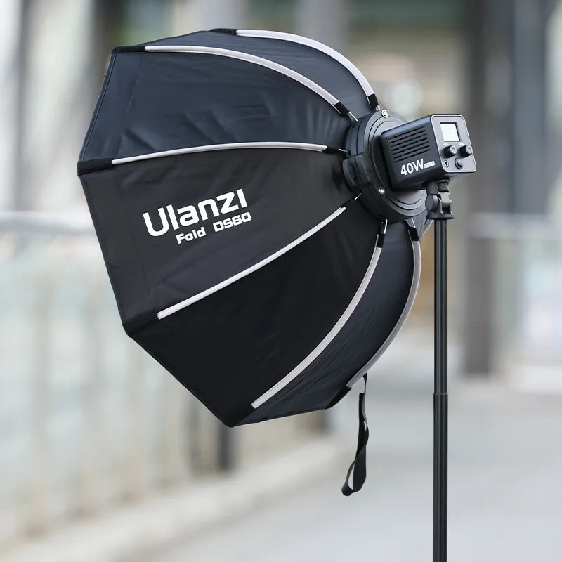 Ulanzi 40cm / 60cm Quick Release Octagonal Softbox with Mini Bowens Mount