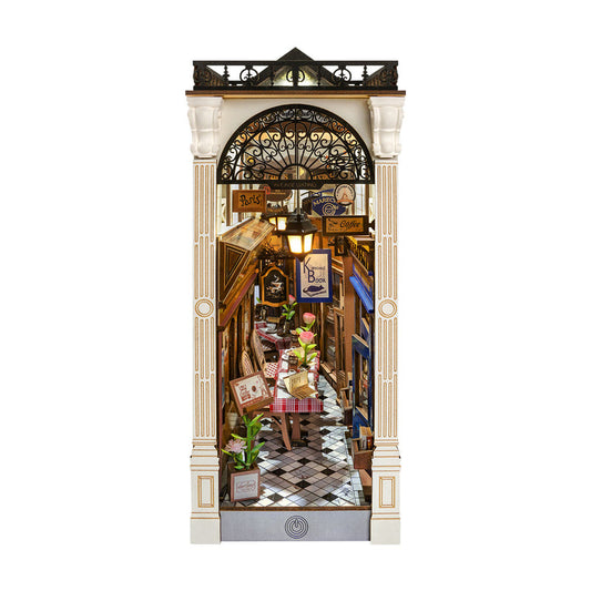 Robotime Arcade Dating DIY Book Nook Shelf Insert Miniature Dollhouse