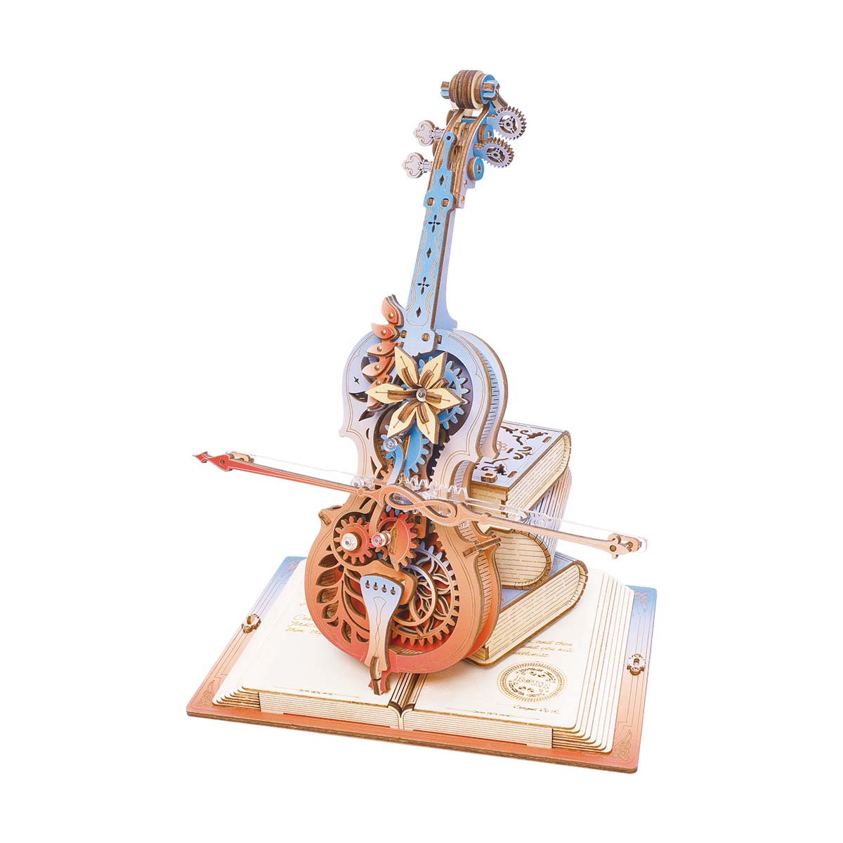 Robotime Symphony of Gorgeous Dreams Mechanical Music Box DIY Puzzle