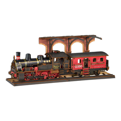 Robotime Steam Journey 3D DIY Wooden Puzzle