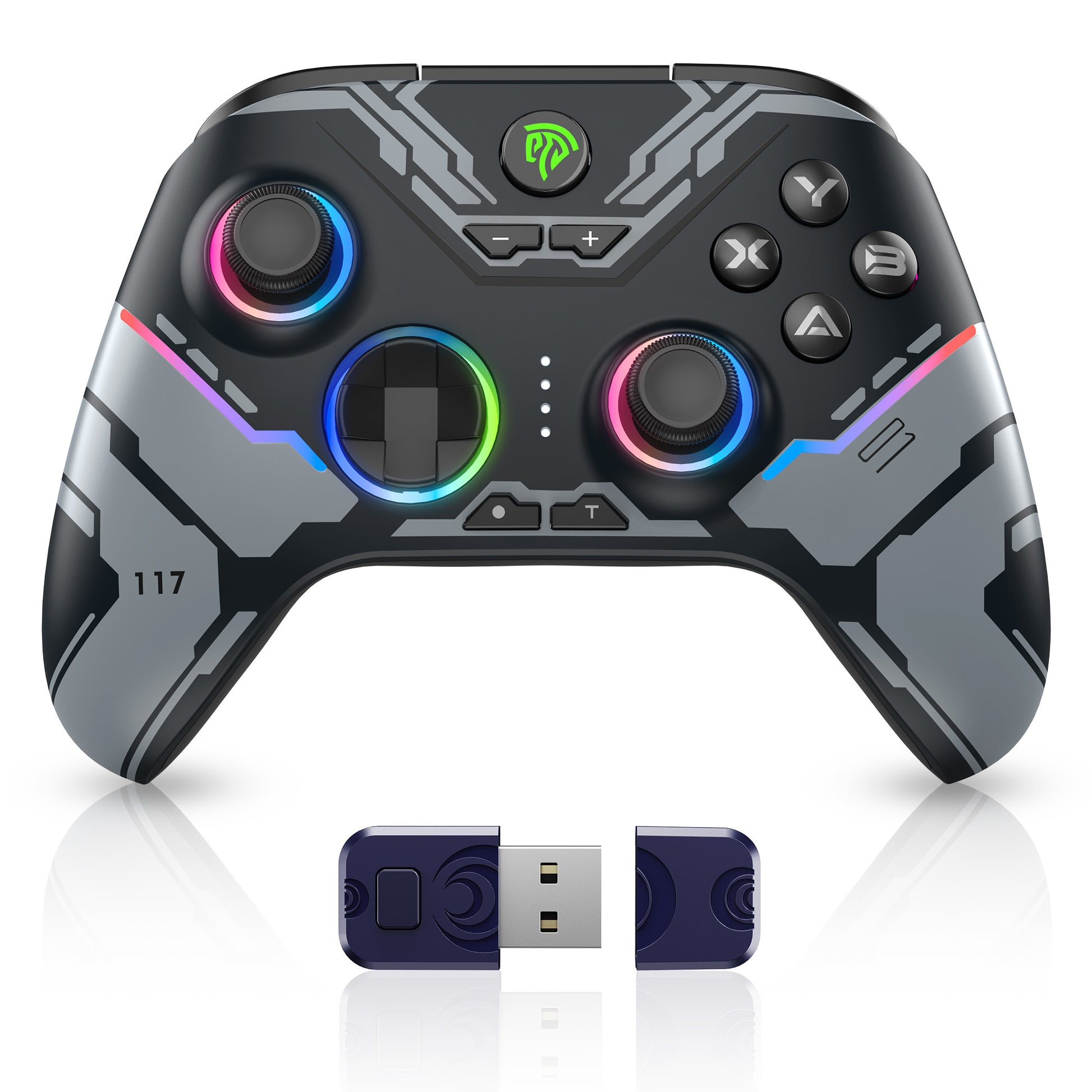 EasySMX X15 RGB Controller – Hall Effect Joystick & Trigger for Windows / Steam / Switch Starfield