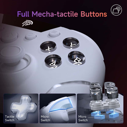 EasySMX X20 Hall Effect Gaming Controller For PC / Steam / Nintendo Switch