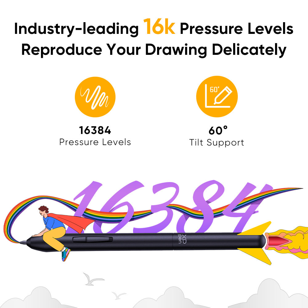 XPPen Deco 640 Graphics Drawing Tablet With Stylus